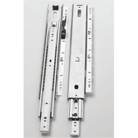 Knape & Vogt Knape & Vogt Kv6505 B24 24 In. Over-Travel Box Or File Slide With Quick Disconnect Rail - Zinc KV6505 B24